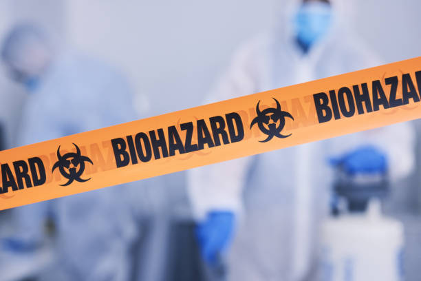 Professional Biohazard Cleanup technician working in San Leandro, CA